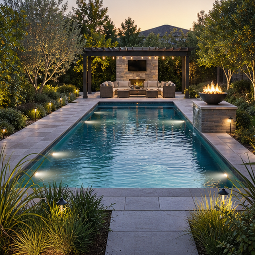 AI Pool Design Free alternate style