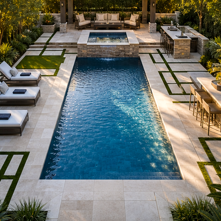 AI Pool Design layout idea