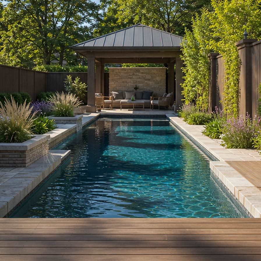 Backyard Pool Ideas Tool alternate style