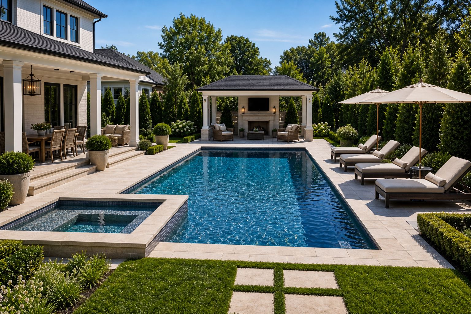 Backyard Pool Ideas Tool second view