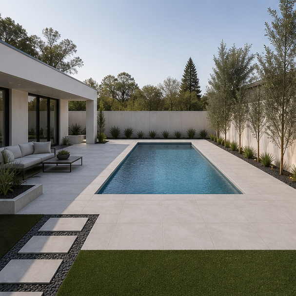 Minimalist Pool Ideas layout view