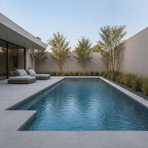 Minimalist Pool Ideas alternate direction