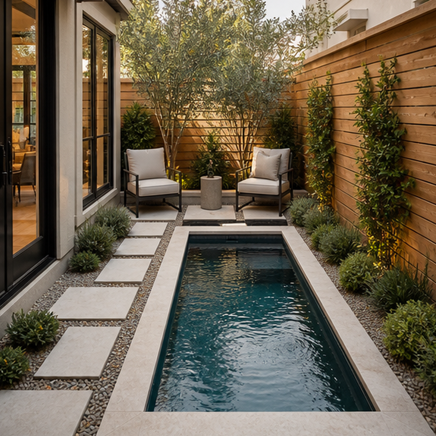 Plunge Pool Ideas in a real setting