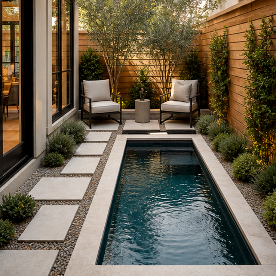 Plunge Pool Ideas layout idea