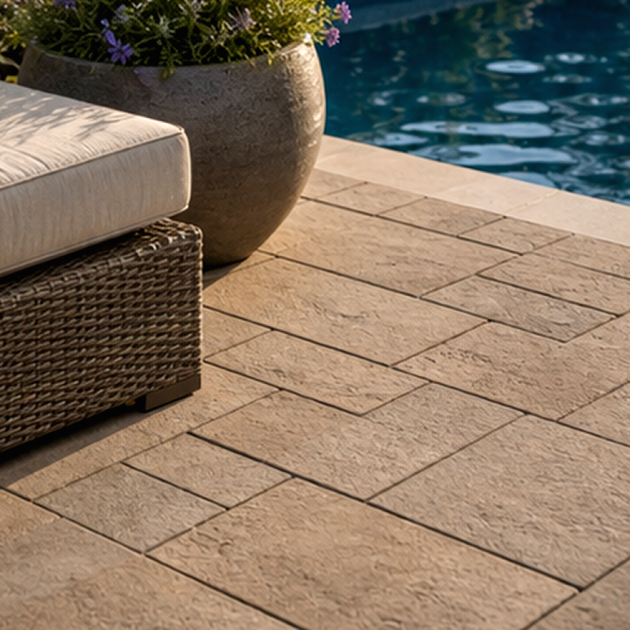 Pool Area Ideas materials and planting