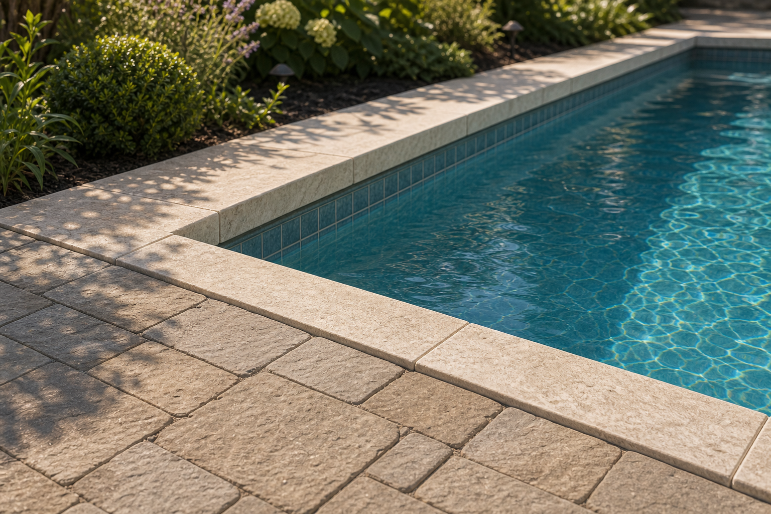 Pool Color Ideas stone texture