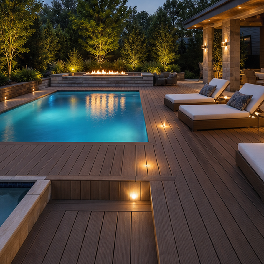 Pool Deck Ideas alternate style