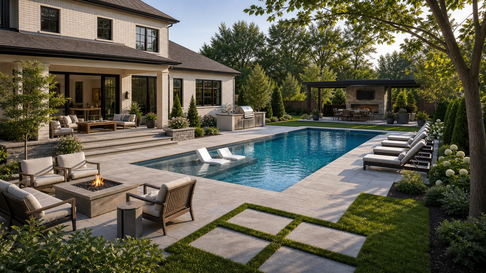 Pool Design App layout idea