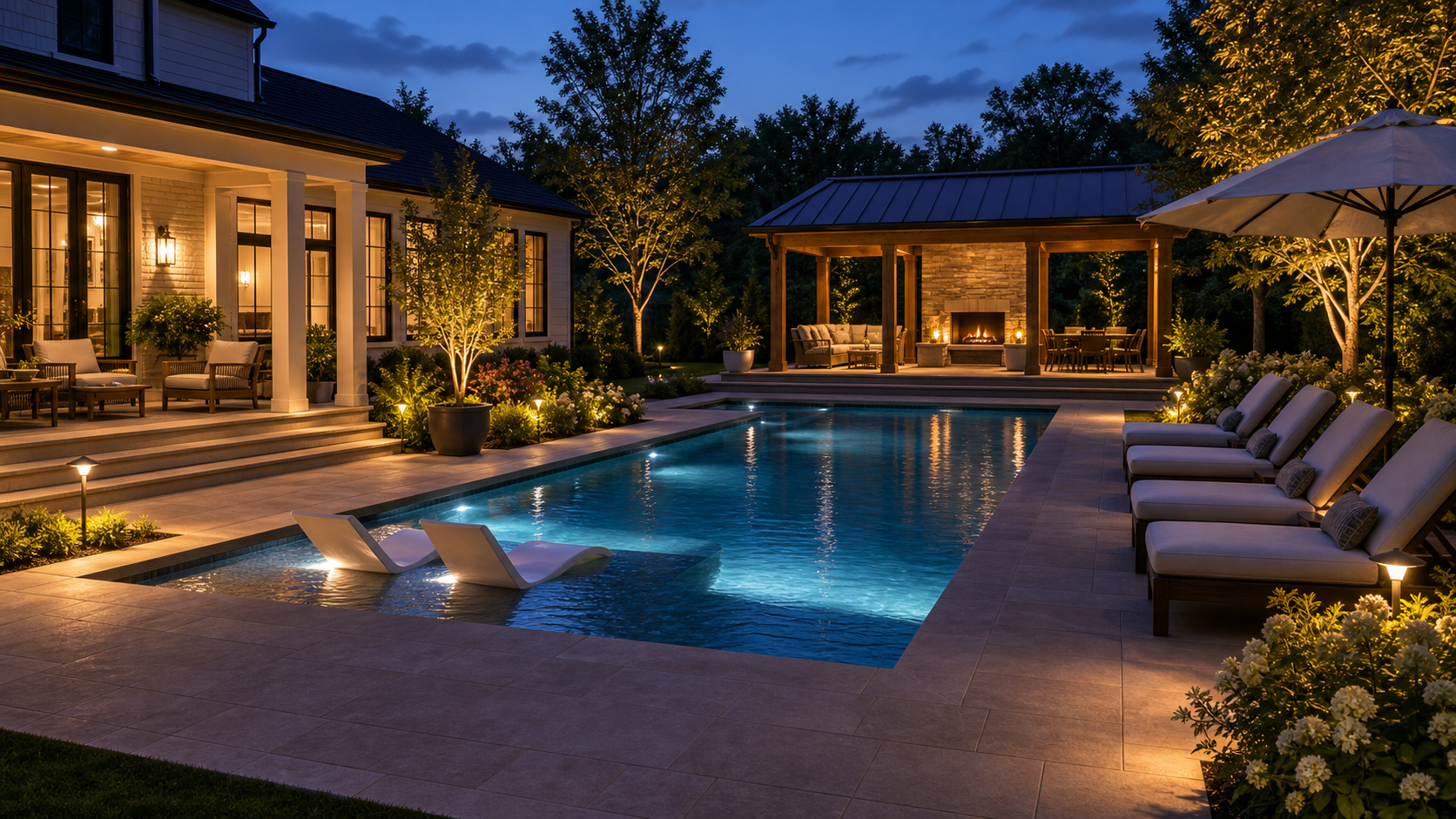 Pool Design App lighting idea