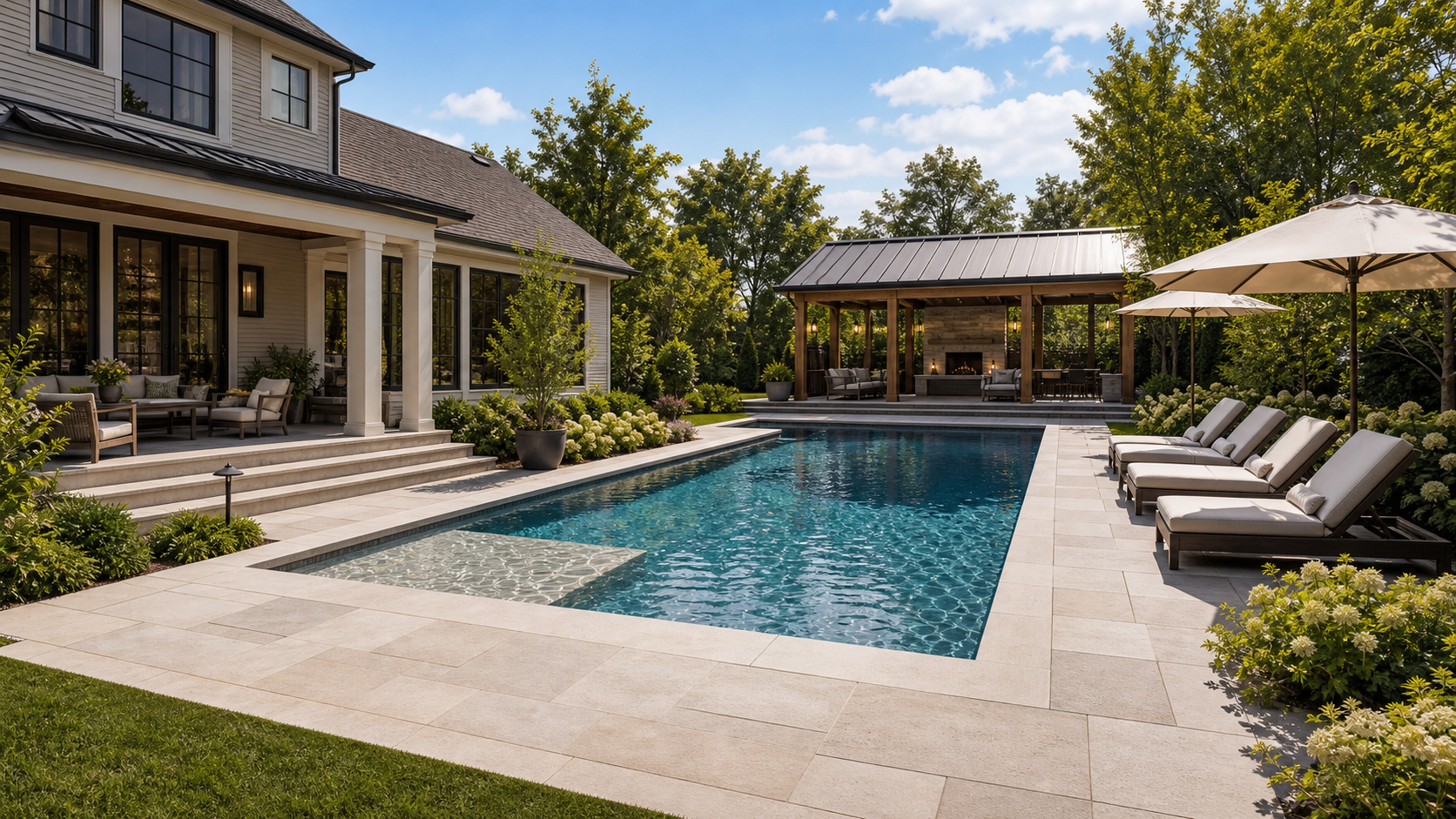 Pool Design App second view