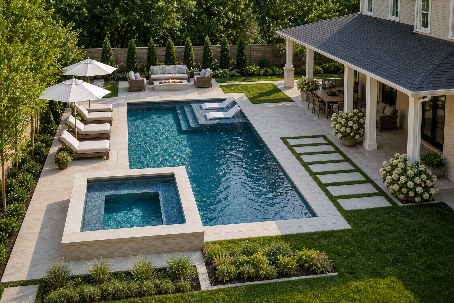 Pool Design Ideas Tool layout idea