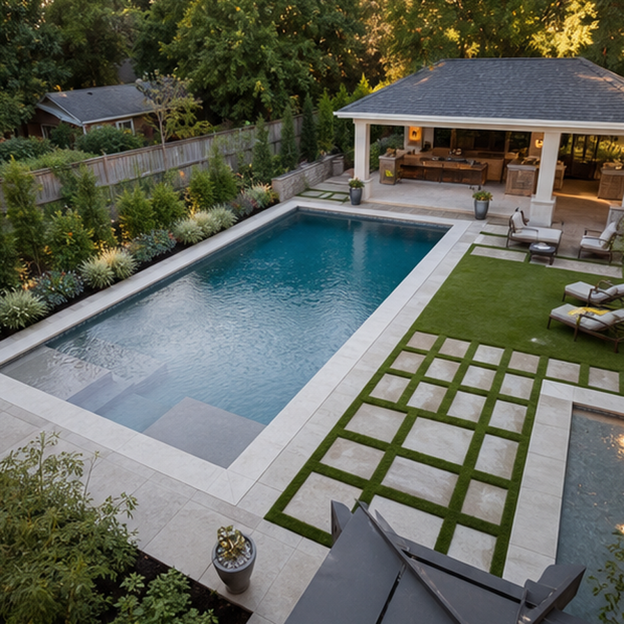 Pool Design Ideas in a real setting