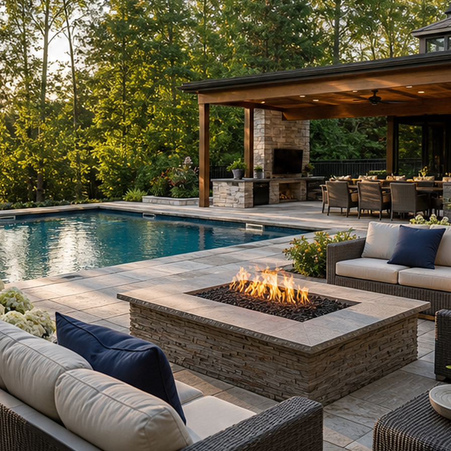 Pool Patio Ideas alternate style