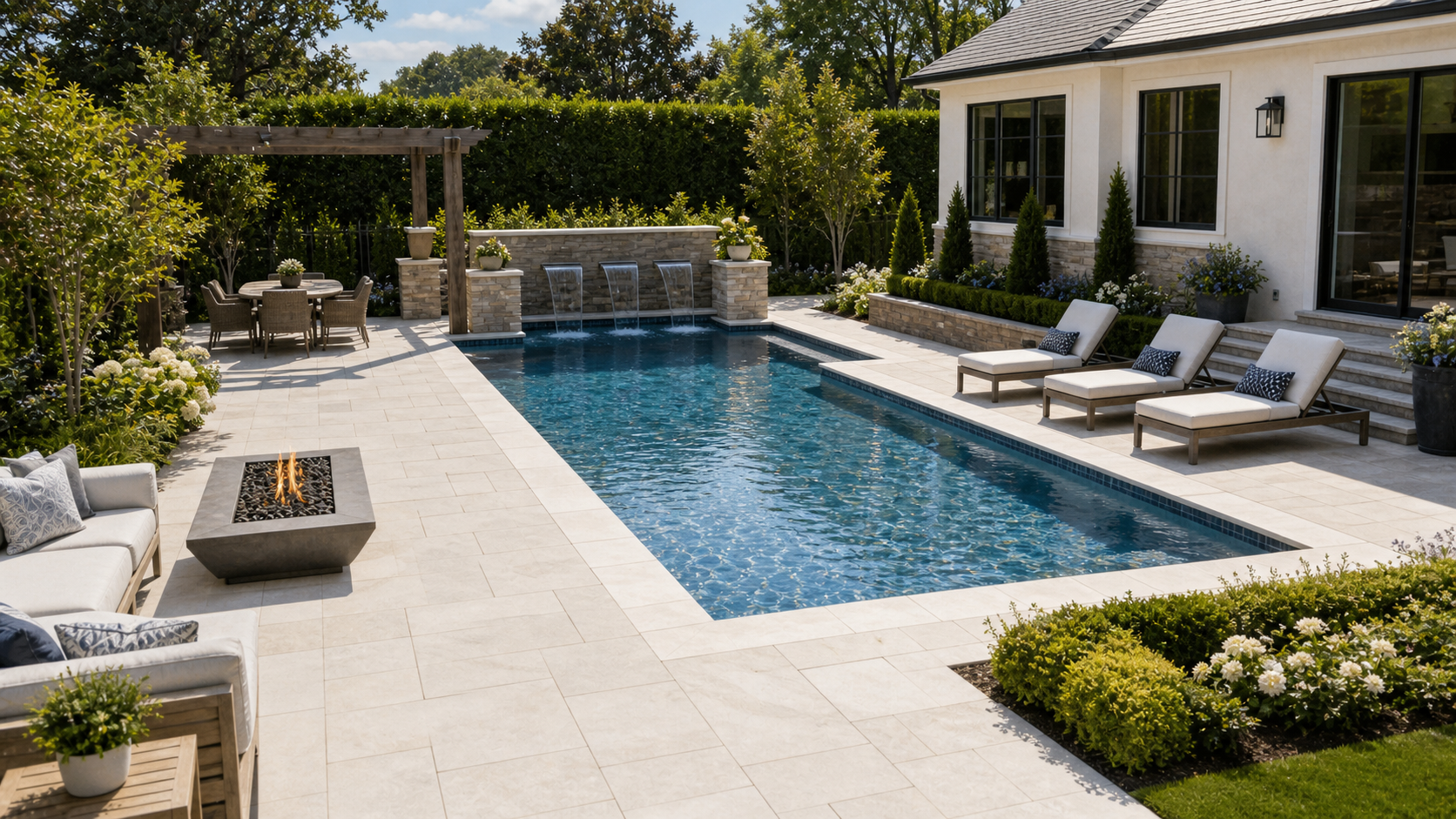 Pool Patio Ideas second view