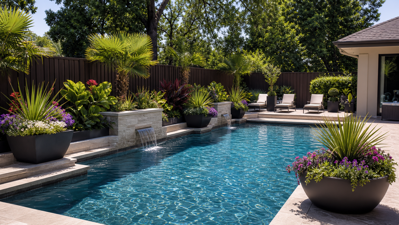 Pool Planter Ideas overview