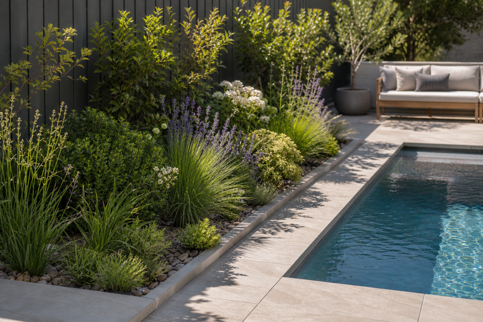 Pool Refresh Ideas planting edge