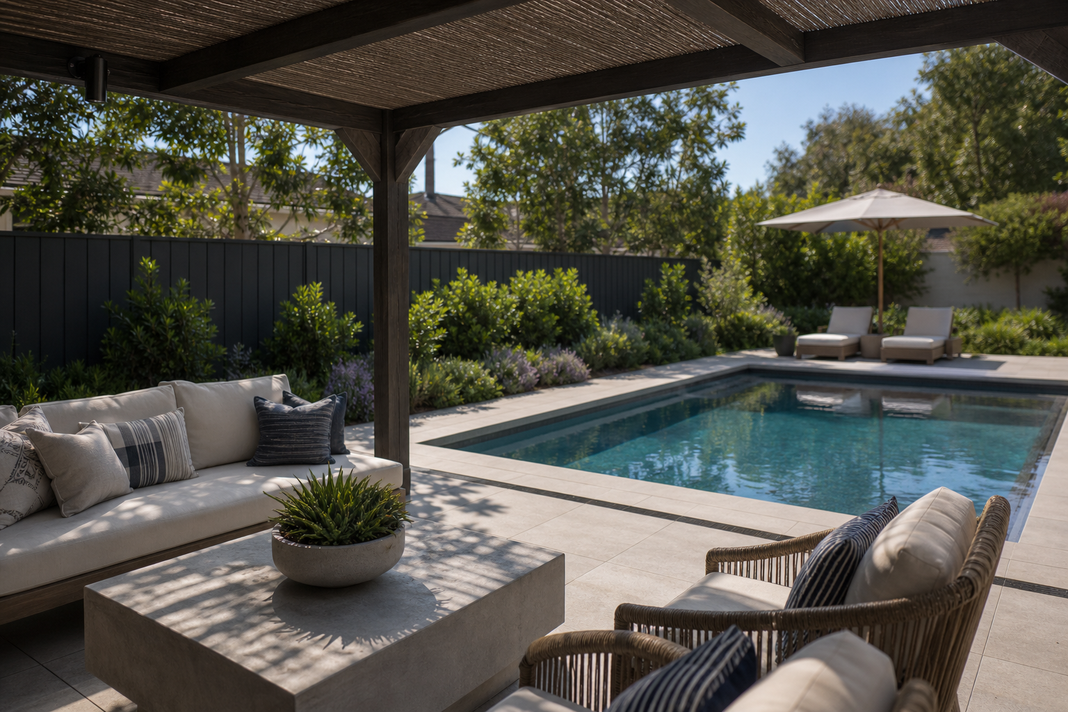 Pool Refresh Ideas shade view