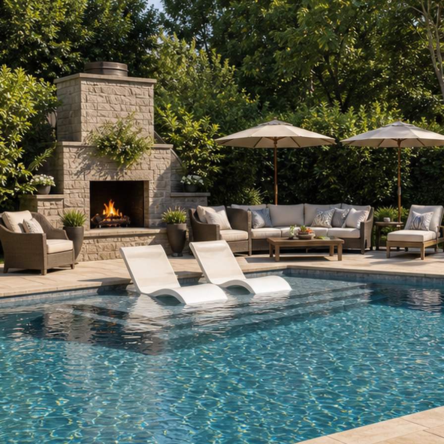 Pool Seating Ideas overview