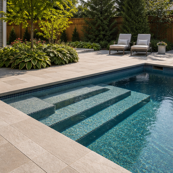 Pool Step Ideas alternate direction