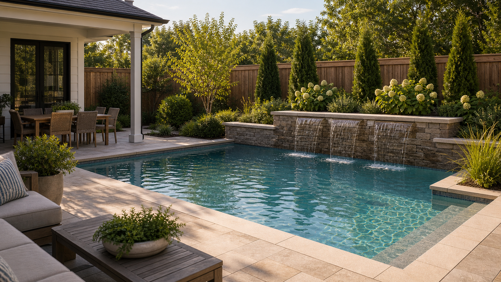 Pool Waterfall Ideas overview