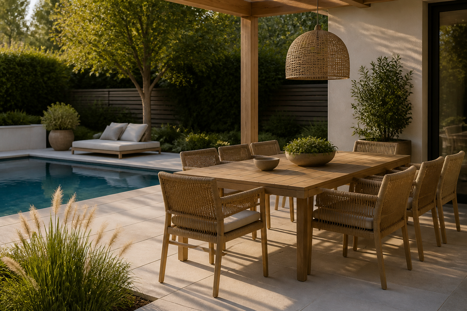 Poolside Dining Ideas alternate direction