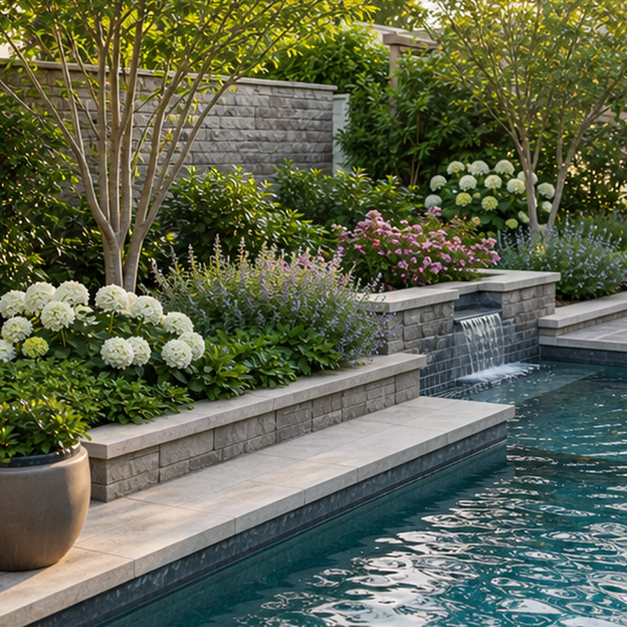 Poolside Garden Ideas alternate style