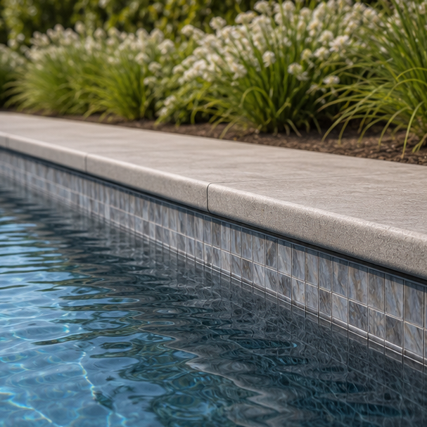 Rectangular Pool Ideas waterline detail
