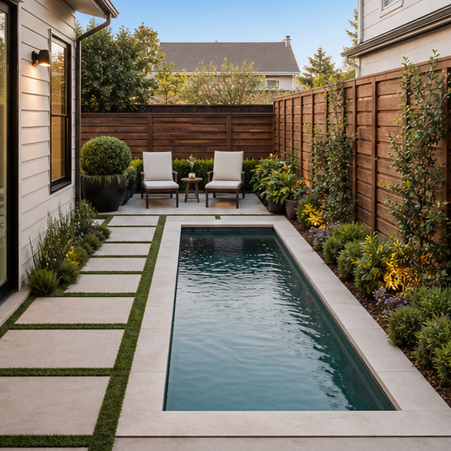 Small Pool Ideas in a real setting